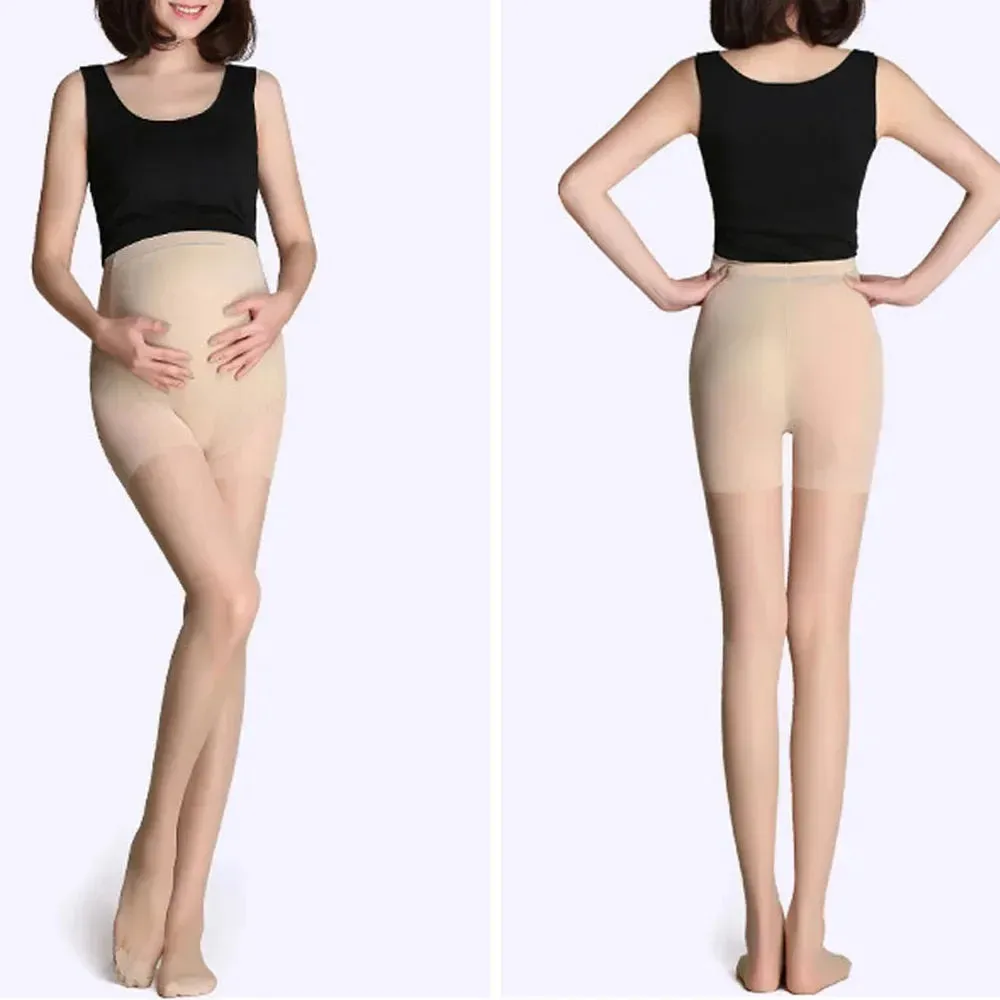 Adjustable Maternity Legging Pregnancy Clothes Maternity Pants Pregnant Women Pantyhose Silk Stockings Maternity Clothes