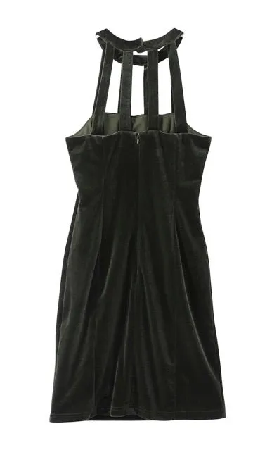After Hours Velvet Mini Dress