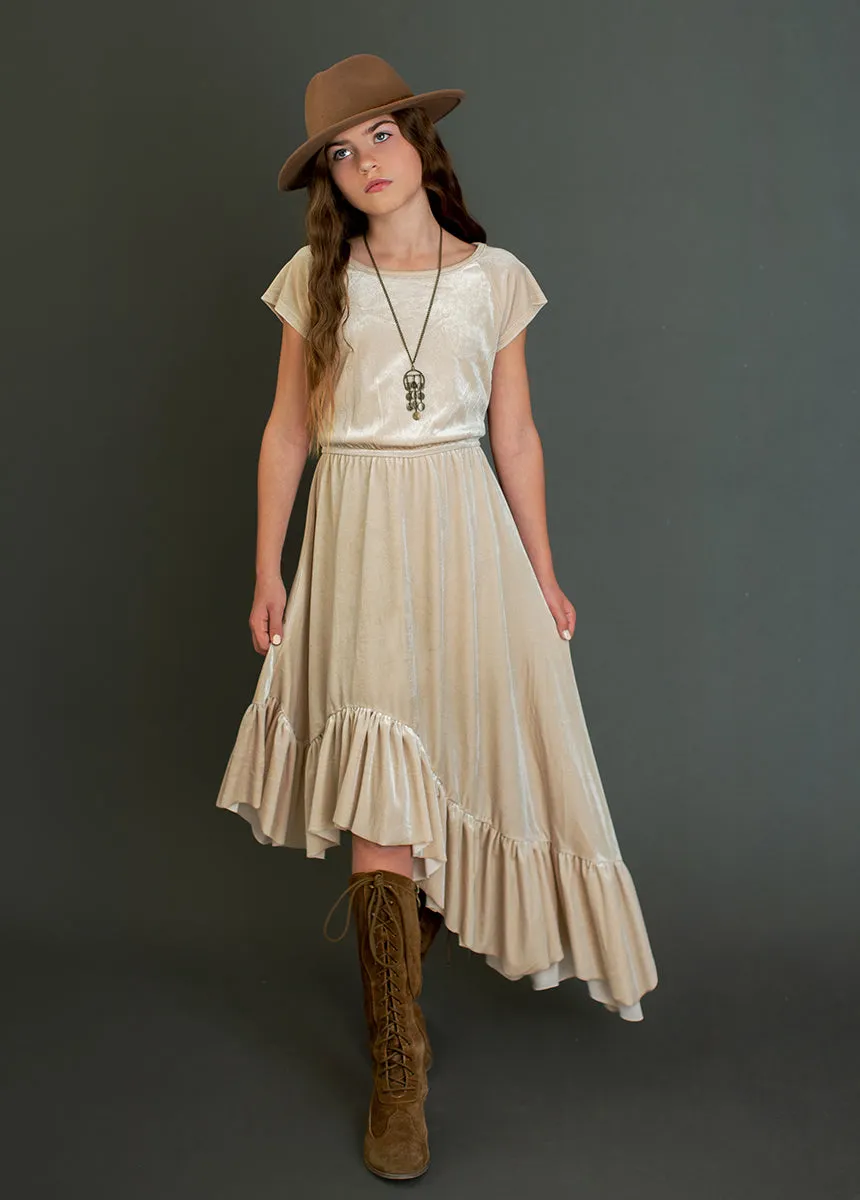 Aleena Dress in Ivory