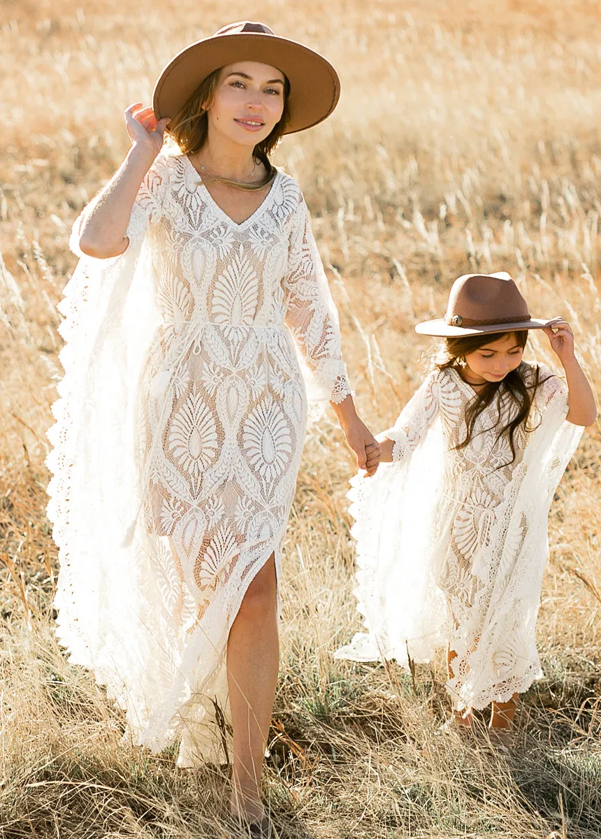 Aluma Kaftan in Gardenia