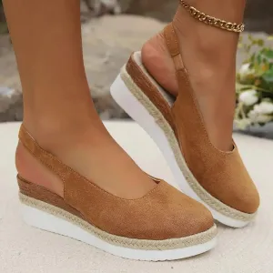 Anika - Comfy Wedge Sandals