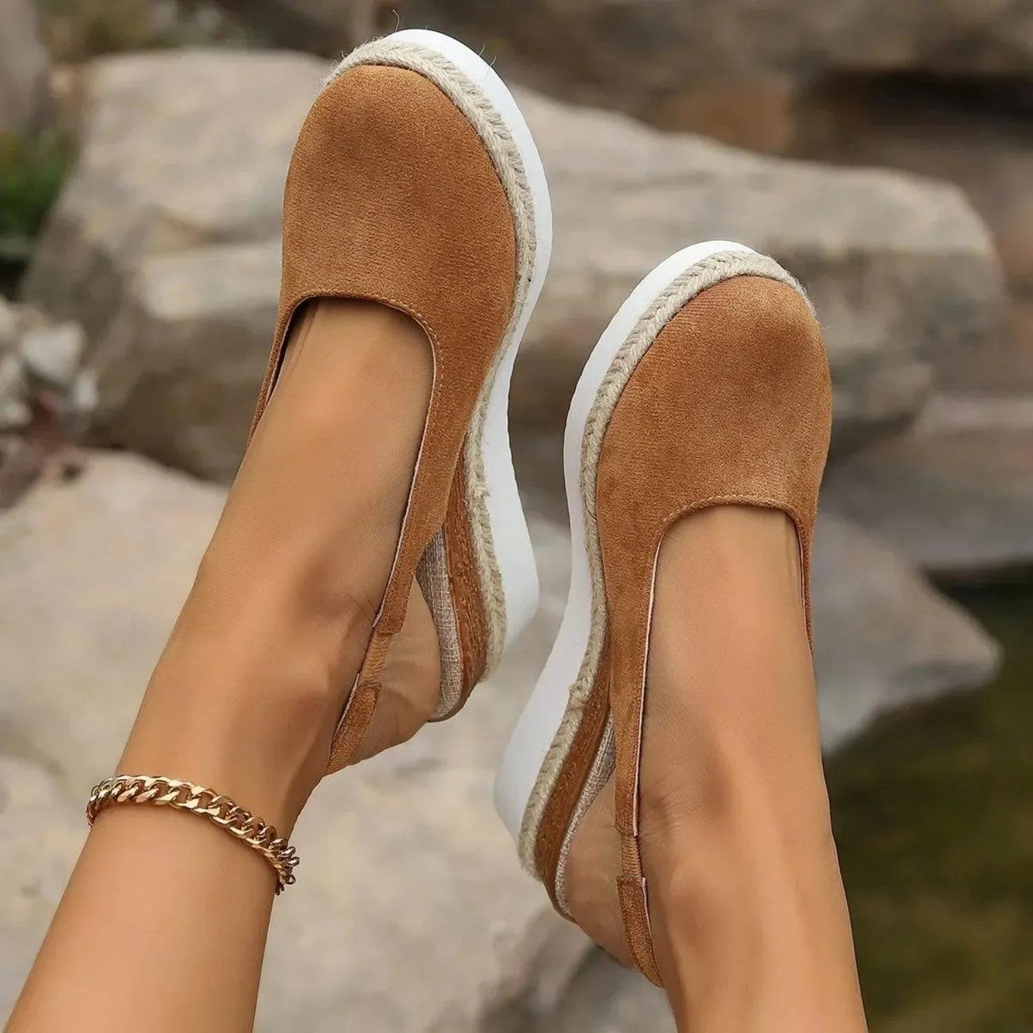 Anika - Comfy Wedge Sandals