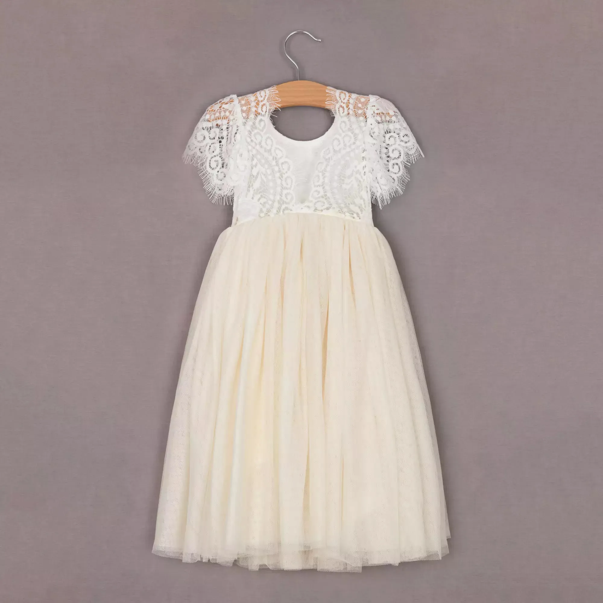 Baby Bohemian Flutter - Ivory Cream