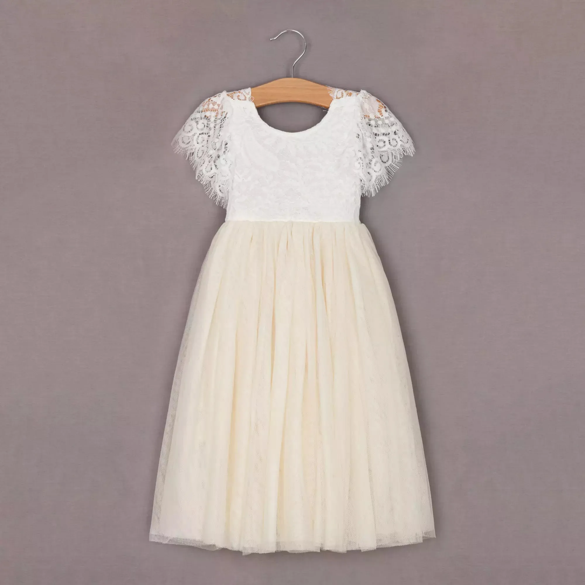 Baby Bohemian Flutter - Ivory Cream