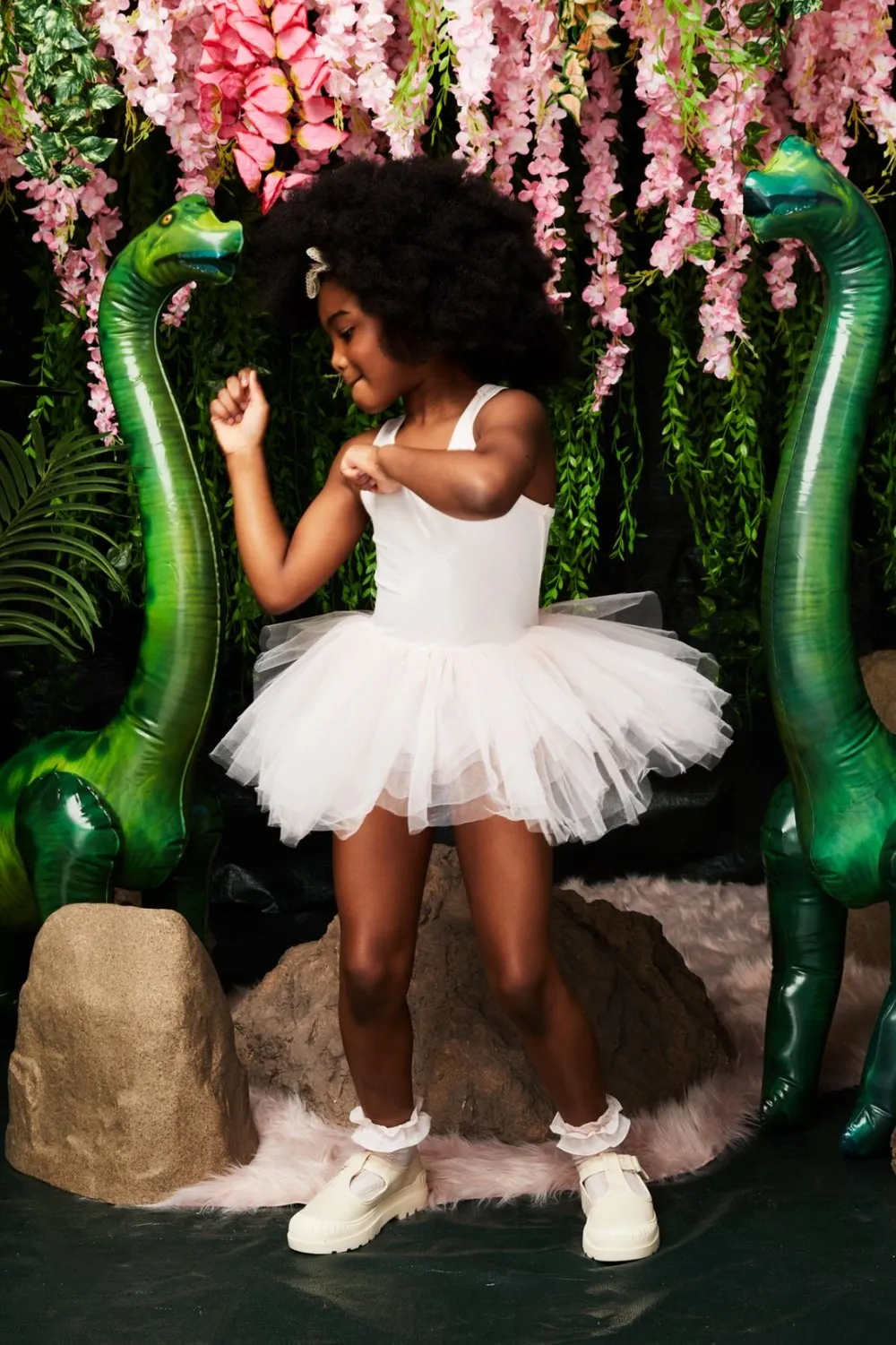 B.A.E METALLIC TUTU - ALLY PINK