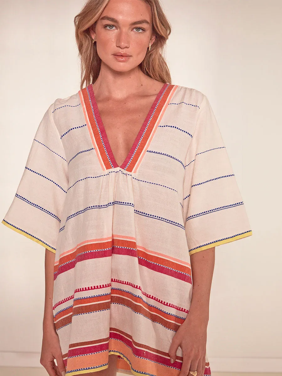 BELKIS | V Neck Caftan