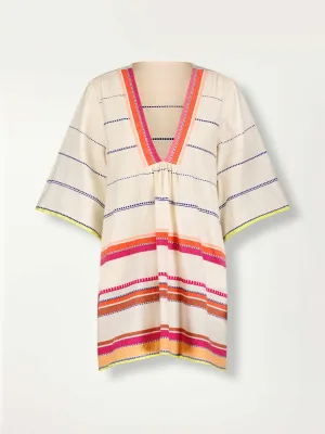 BELKIS | V Neck Caftan