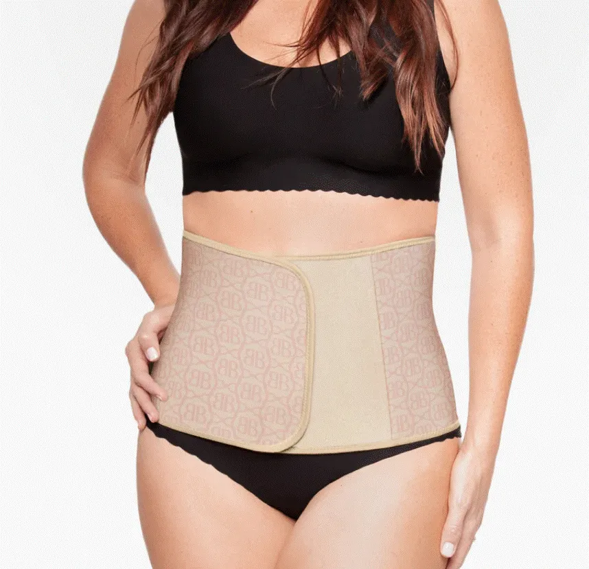 Belly Bandit original wrap - almond - small