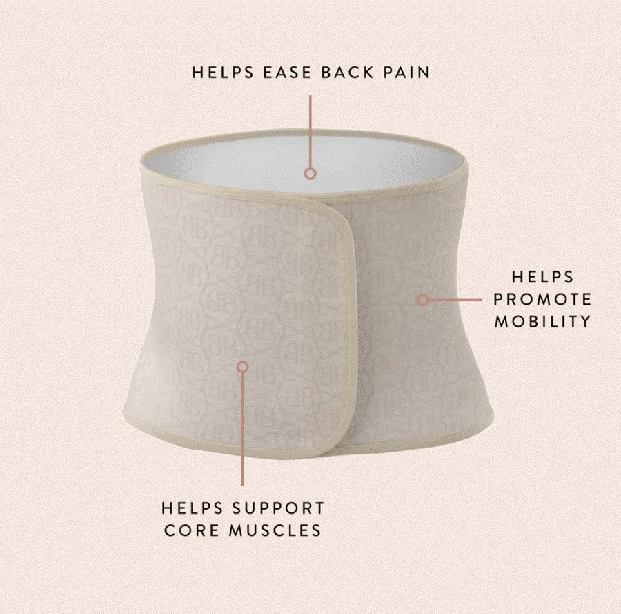 Belly Bandit original wrap - almond - small