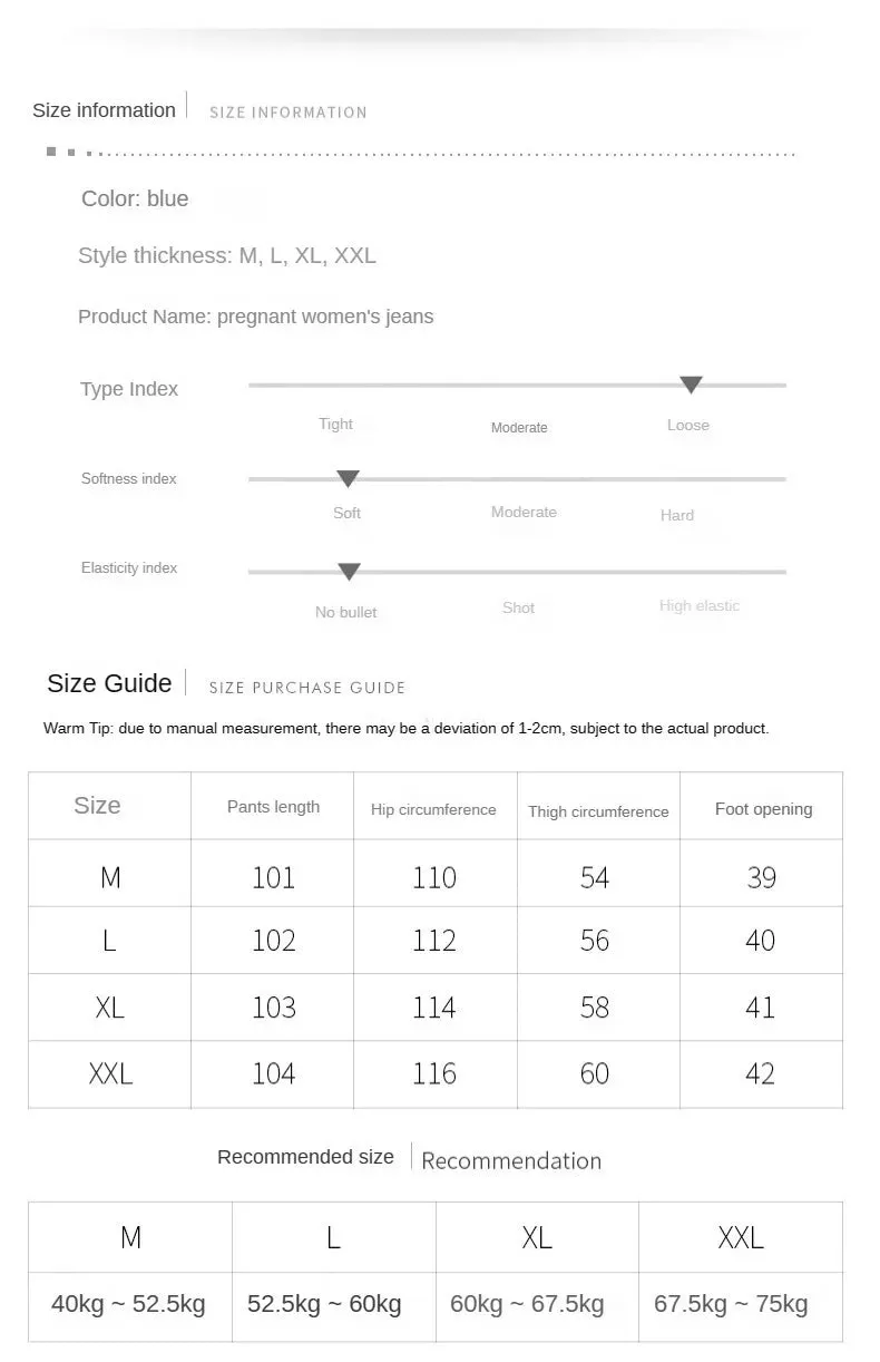 Belly Bliss Plus Size Maternity Wide Leg Jeans
