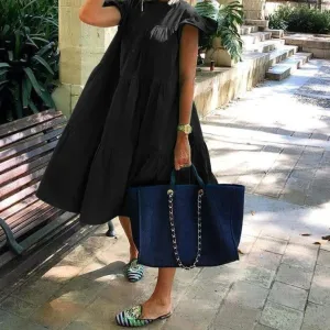BerryBetty - Summer Dress Women Summer Sundress Holiay Vintage Ruffled Party Dresses Casual Vestidos Femme Robe Plus Size Robe