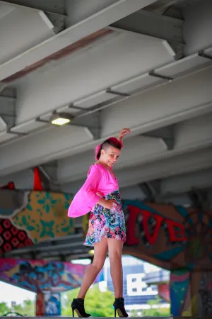 Bingo Bango Dress-Pink Party