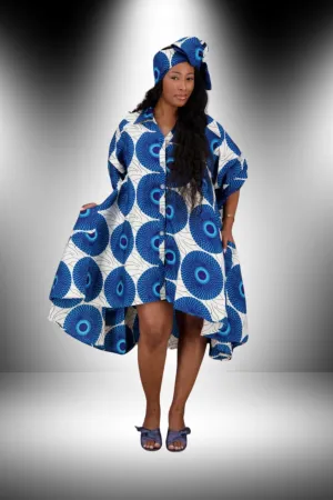 Blue Nairobi Dress