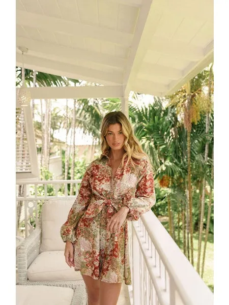 Bohemian Copper Dress