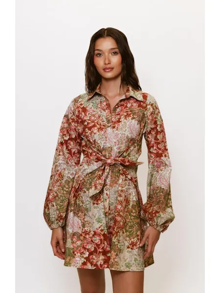 Bohemian Copper Dress