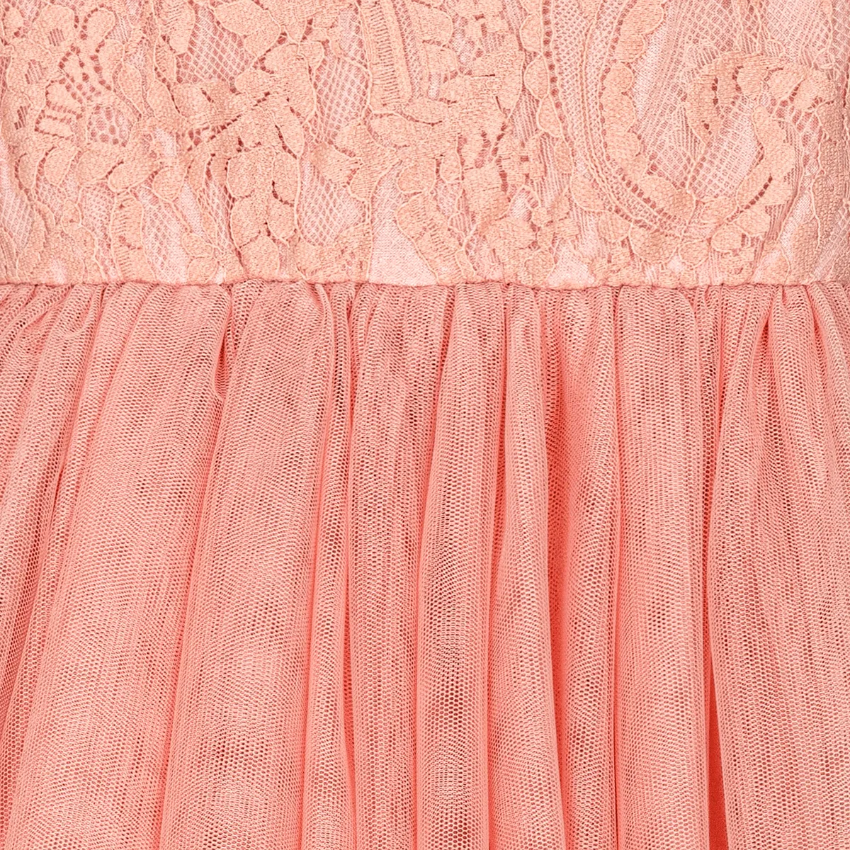 Bohemian Flutter Dress - Salmon
