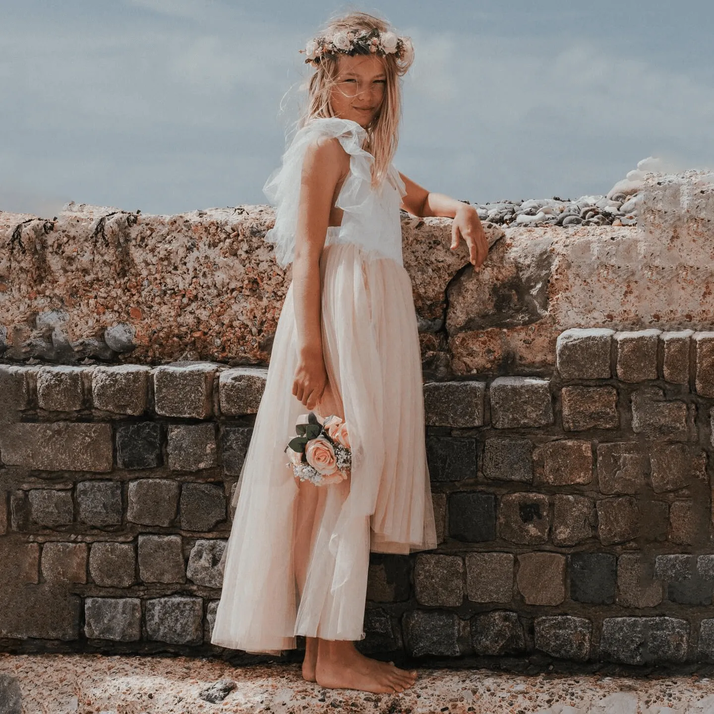 Bohemian Serendipity Dress - Apricot