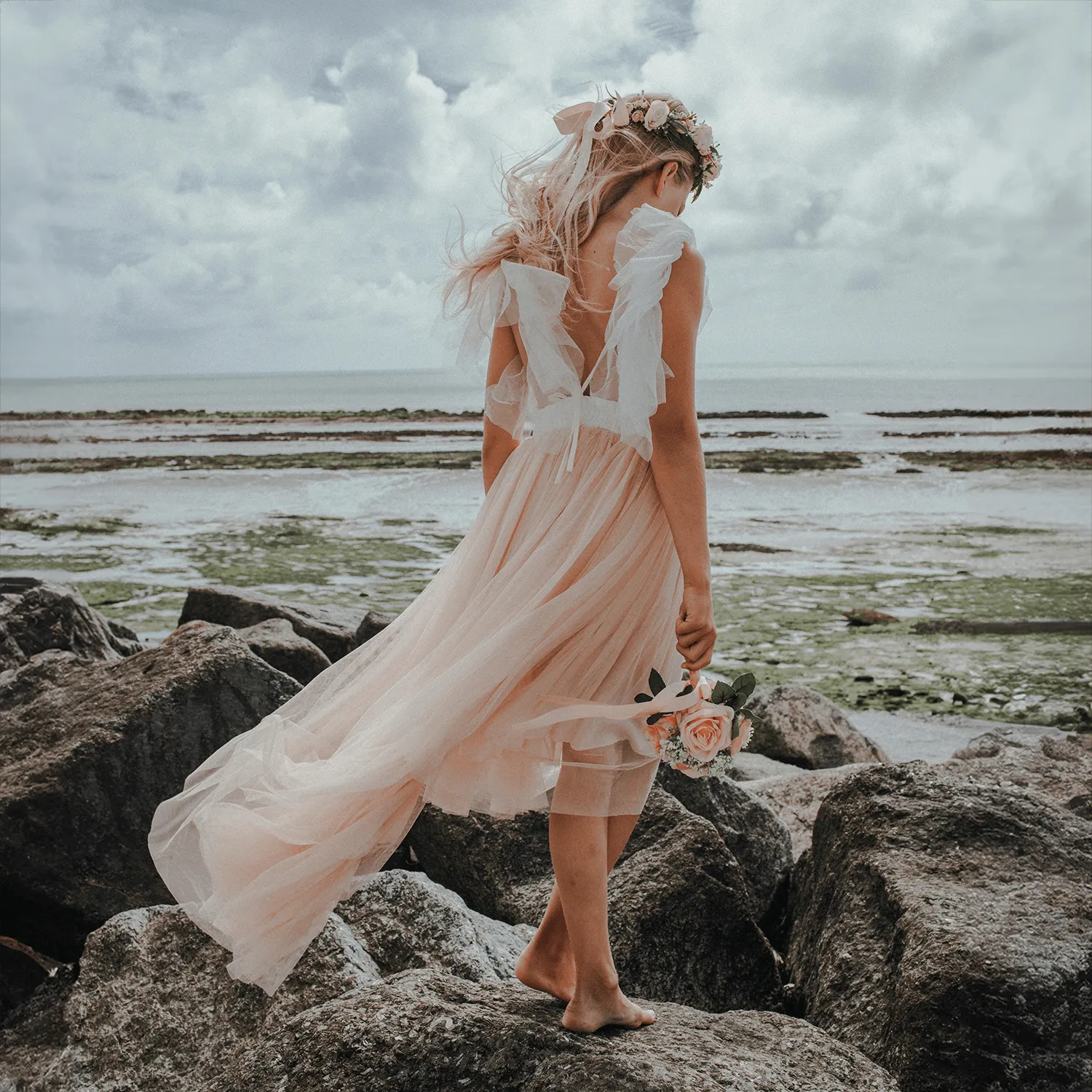 Bohemian Serendipity Dress - Blush