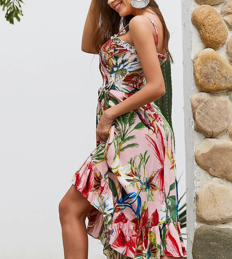 Bohemian Sling Dress Beach Skirt