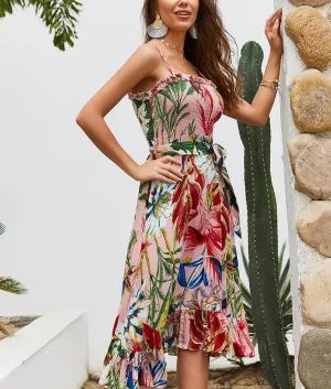 Bohemian Sling Dress Beach Skirt