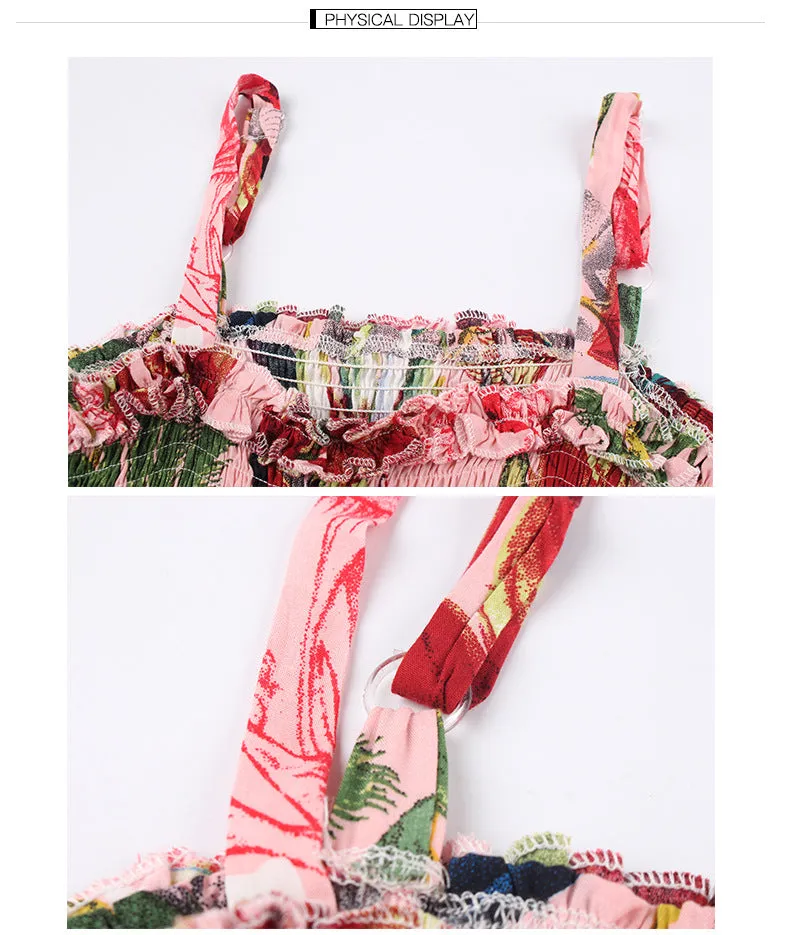 Bohemian Sling Dress Beach Skirt