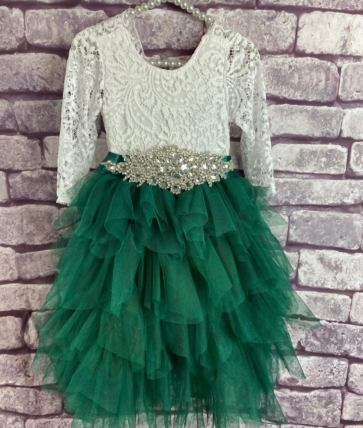 Bohemian Spirit Dress - Hunter Green
