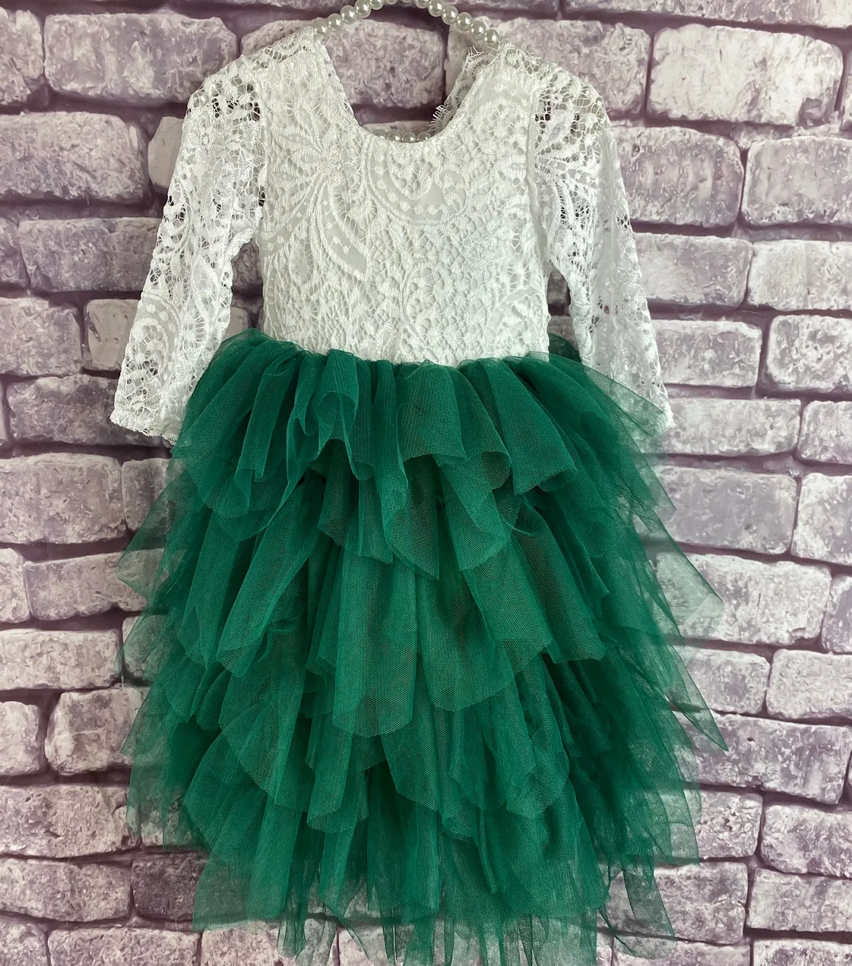 Bohemian Spirit Dress - Hunter Green