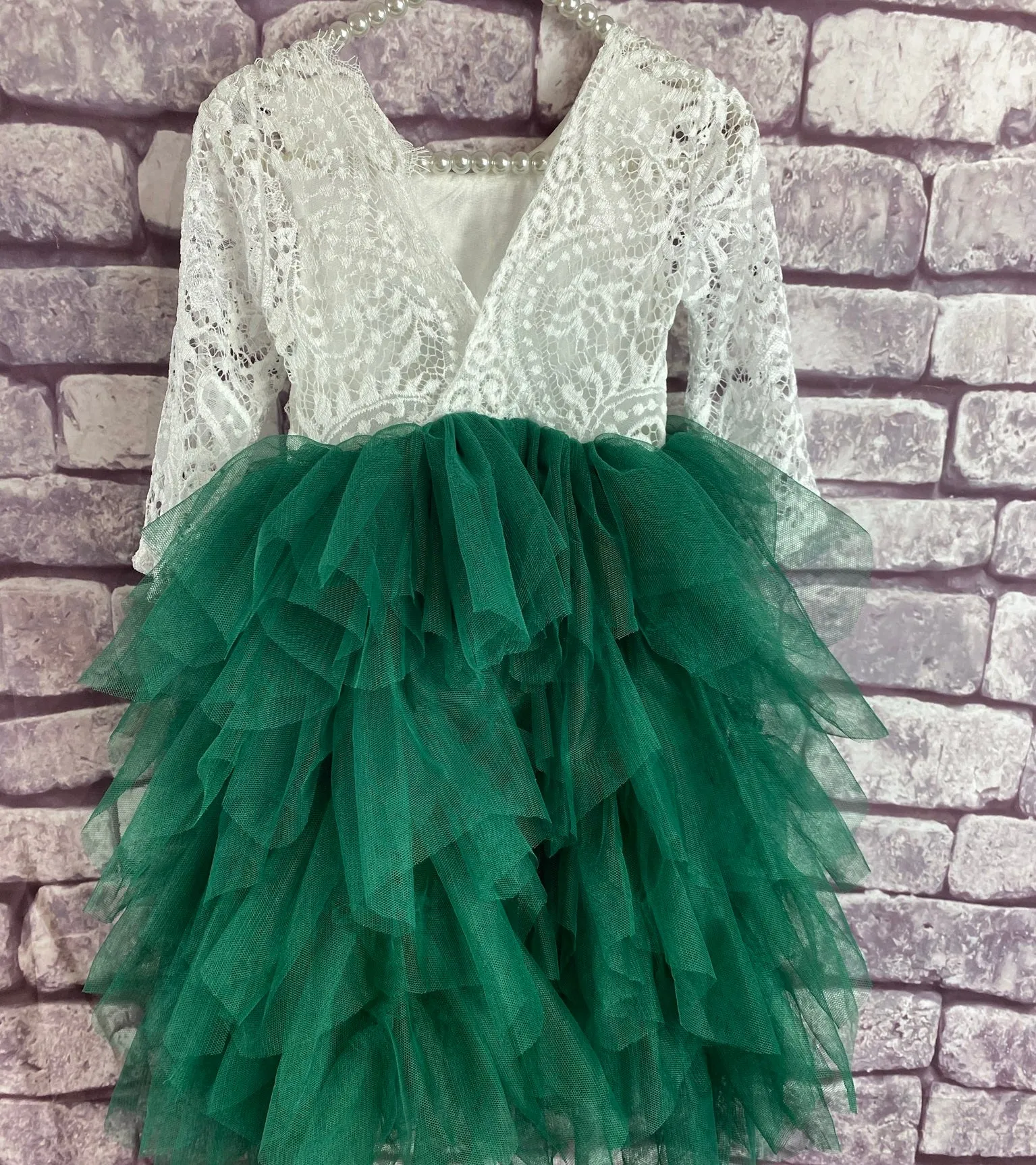 Bohemian Spirit Dress - Hunter Green