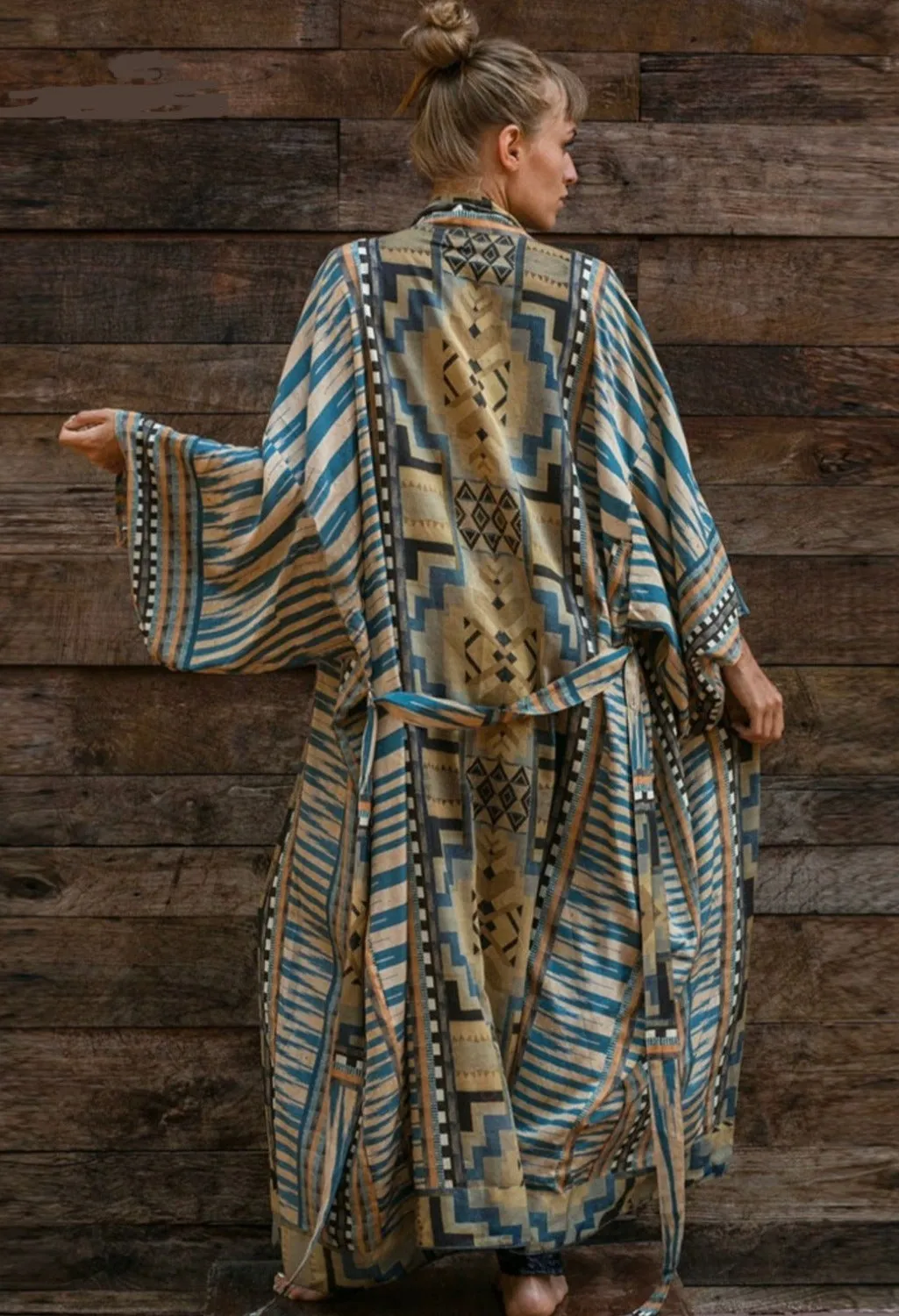 Bohemian Style Belted Kimono