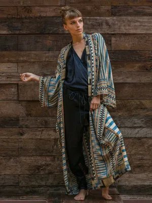 Bohemian Style Belted Kimono