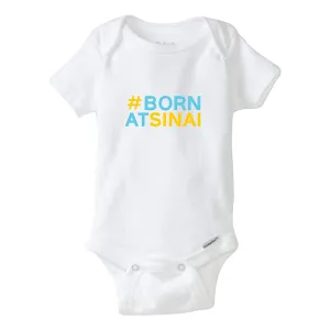 Born at Sinai Onesie - White