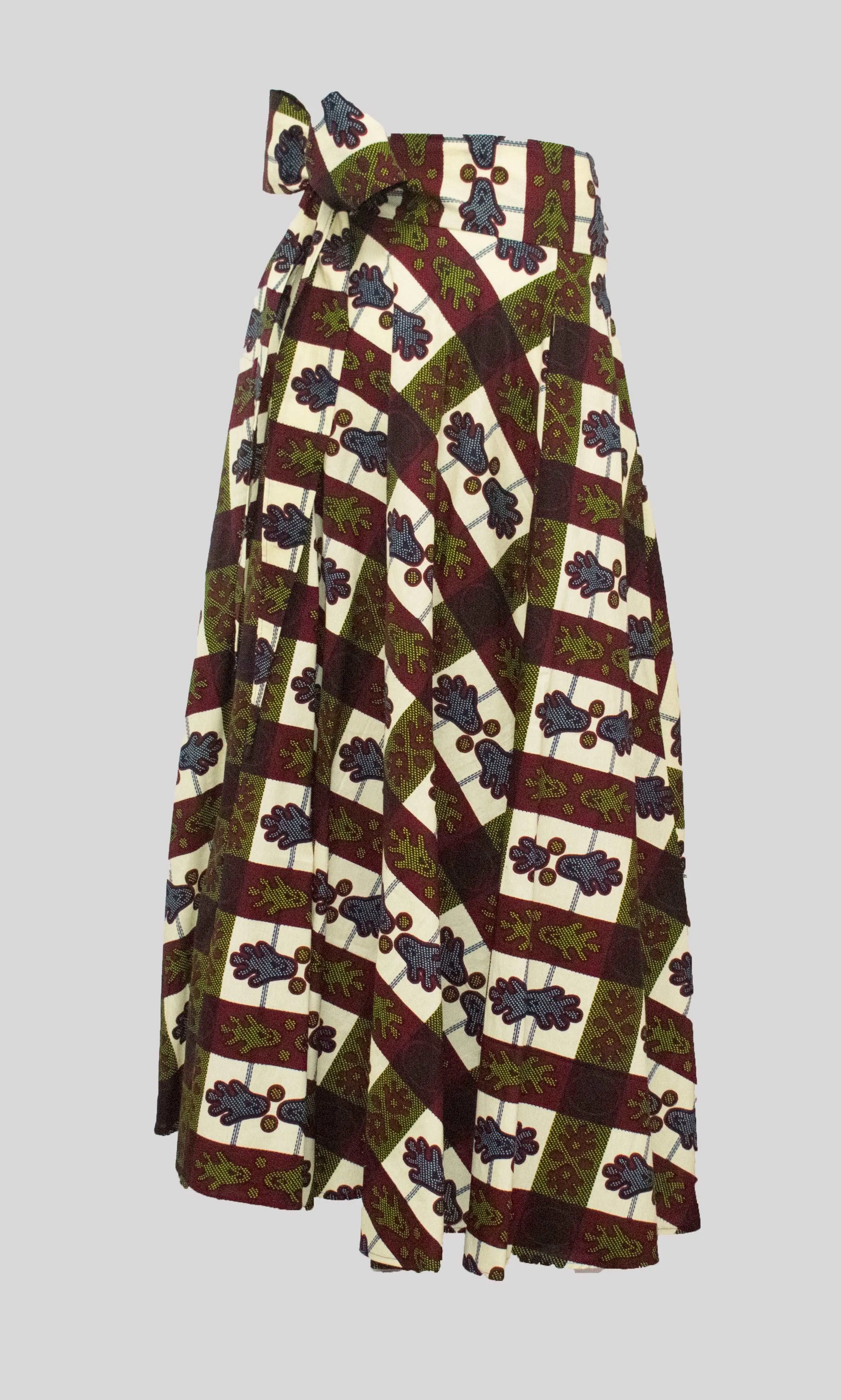 Brown Floor Long Maxi Skirt Original Superior Cotton
