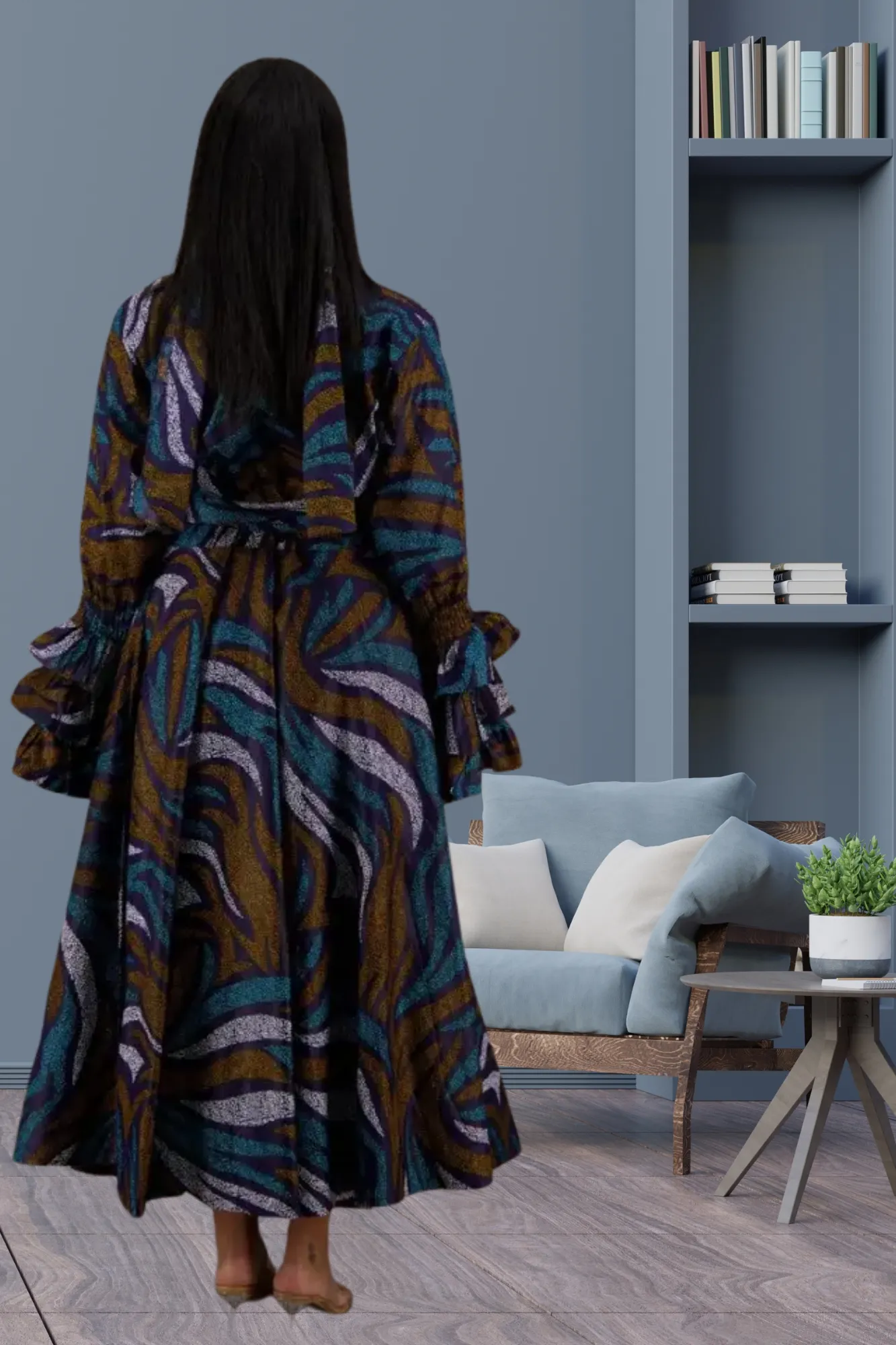 Bulu Swirl Dress