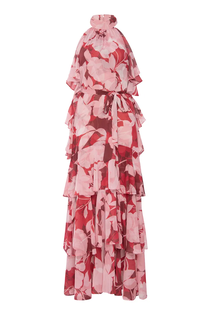 Calissa Dress Flora Rosada