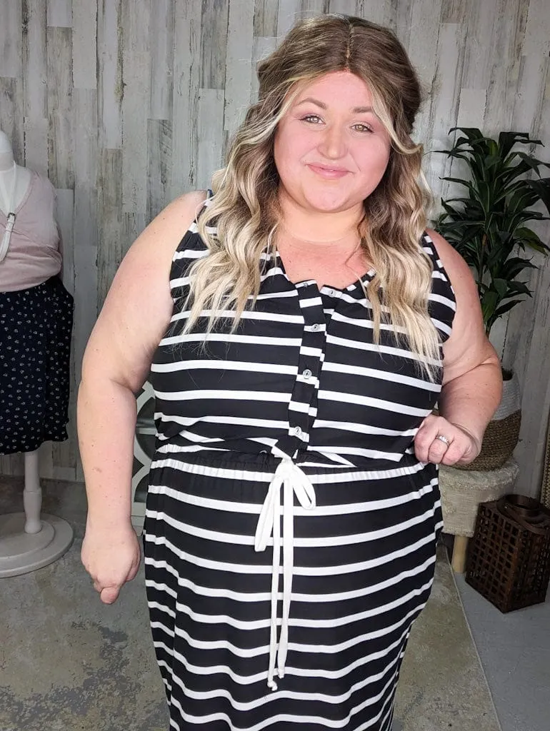 Call It a Tie Button Front Comfy Dress (5 colors)