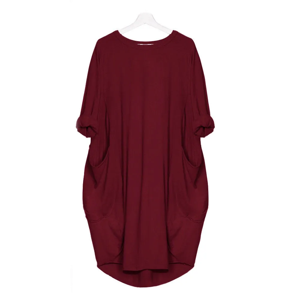 Cameron Leek Crew Neck Dress