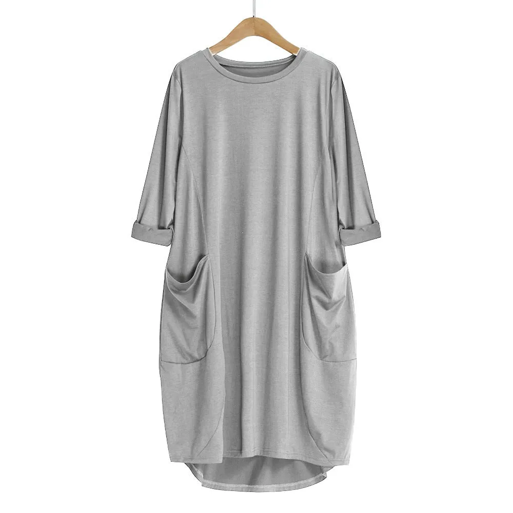 Cameron Leek Crew Neck Dress