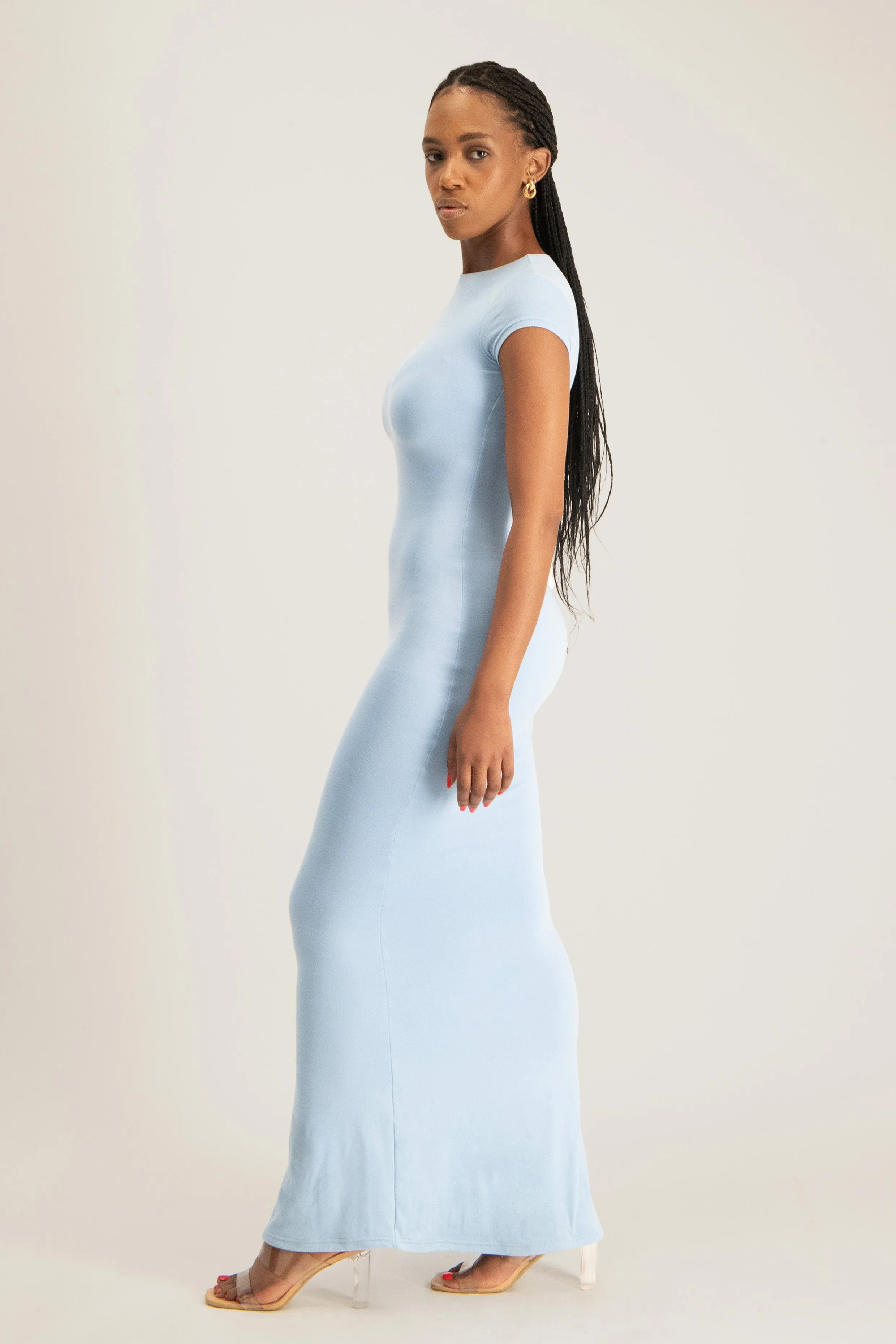 Cap Sleeve Lounge Maxi Dress