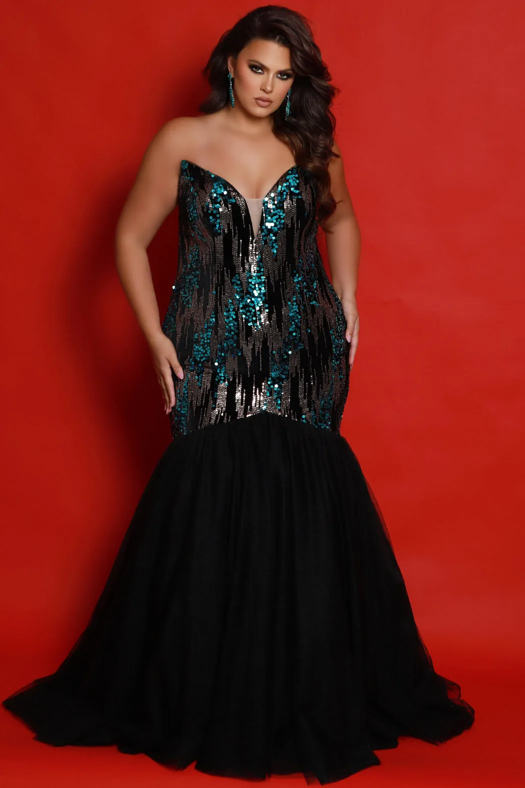 Chariot Mermaid Gala Gown