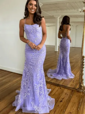 Cheap Long Purple Lace 2025 Prom Dresses UK Mermaid Formal Dresses
