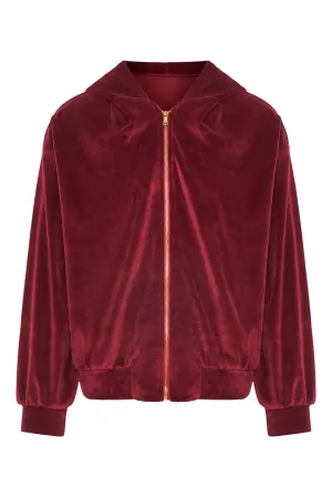 Dean Cardigan Bordeaux