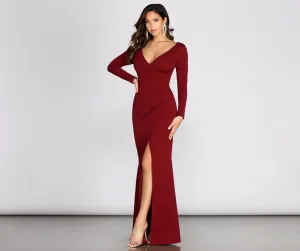 Eden Crepe Stylish Mermaid Dress