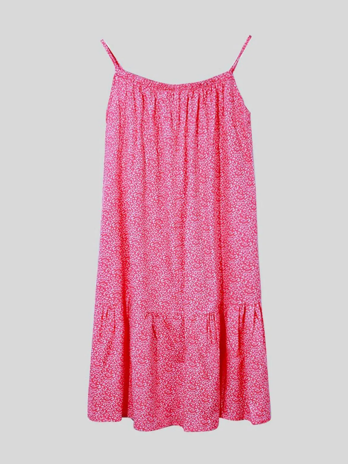 Effortlessly Comfy Scoop Neck Floral Cami Dress