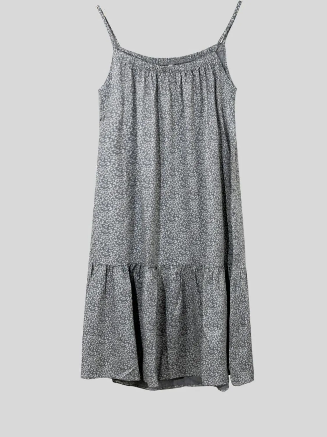 Effortlessly Comfy Scoop Neck Floral Cami Dress