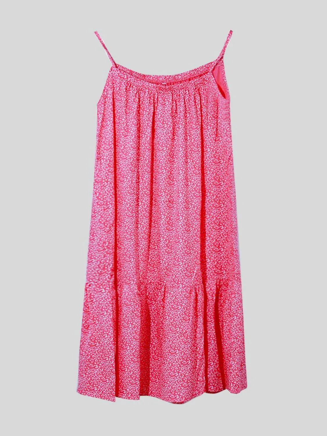 Effortlessly Comfy Scoop Neck Floral Cami Dress