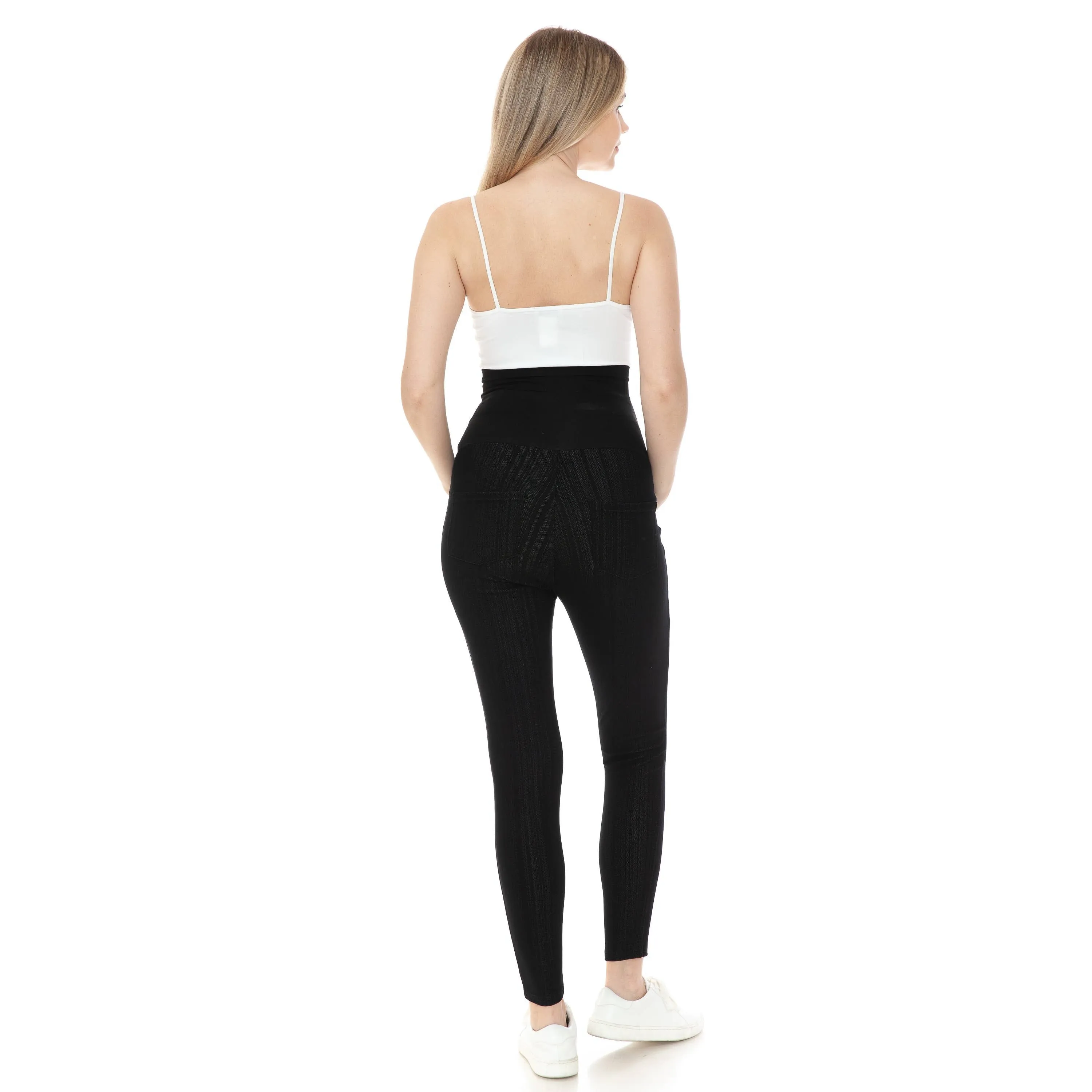 Elastic Waist Band  Maternity Jeggings