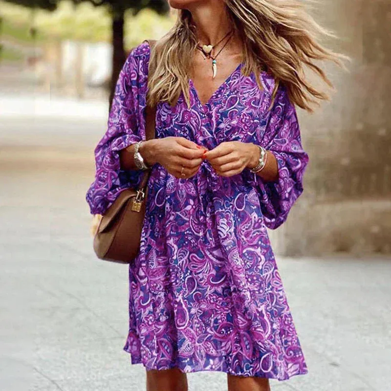 Elena – Bohemian Summer Dress for Women