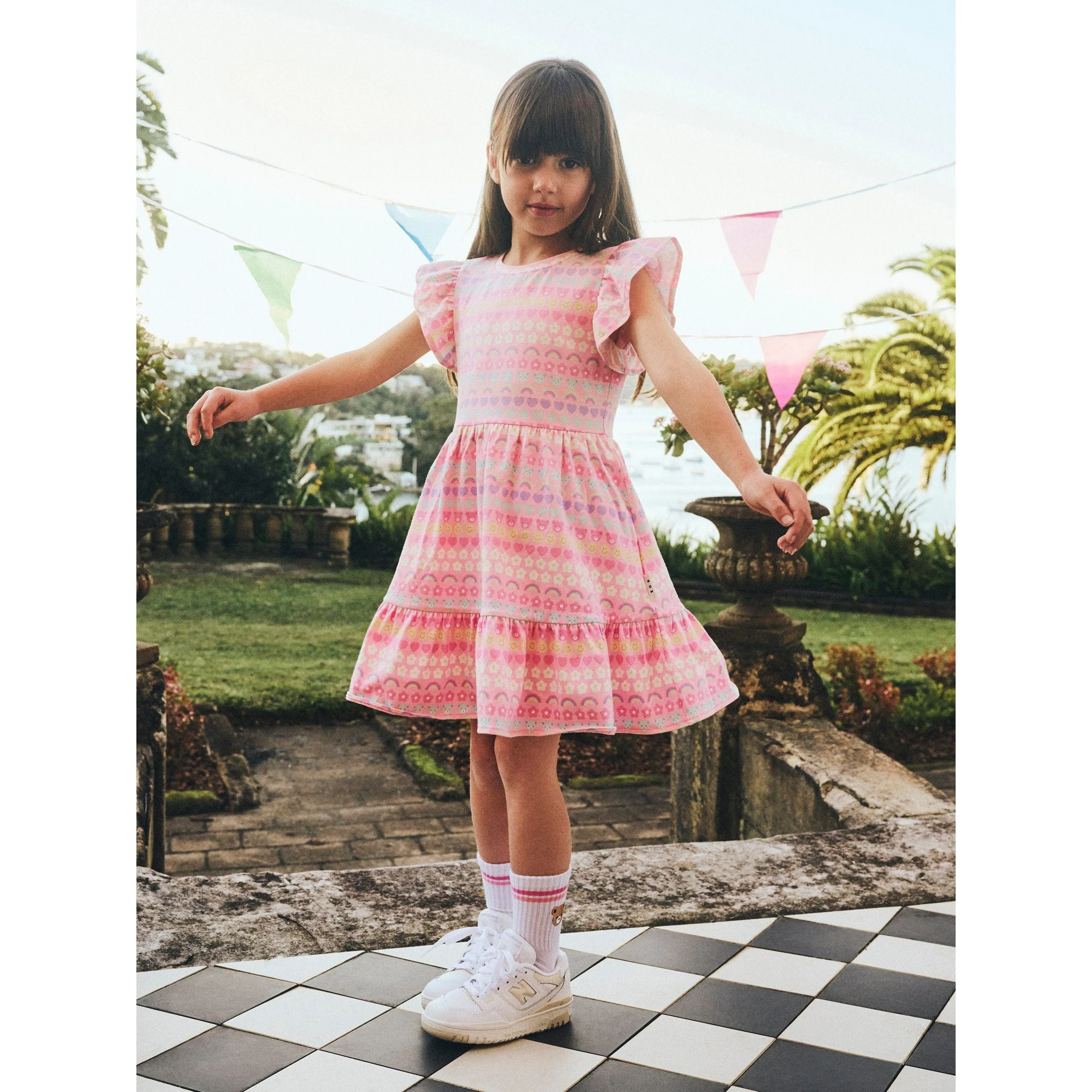Emoji Rainbow Tier Dress