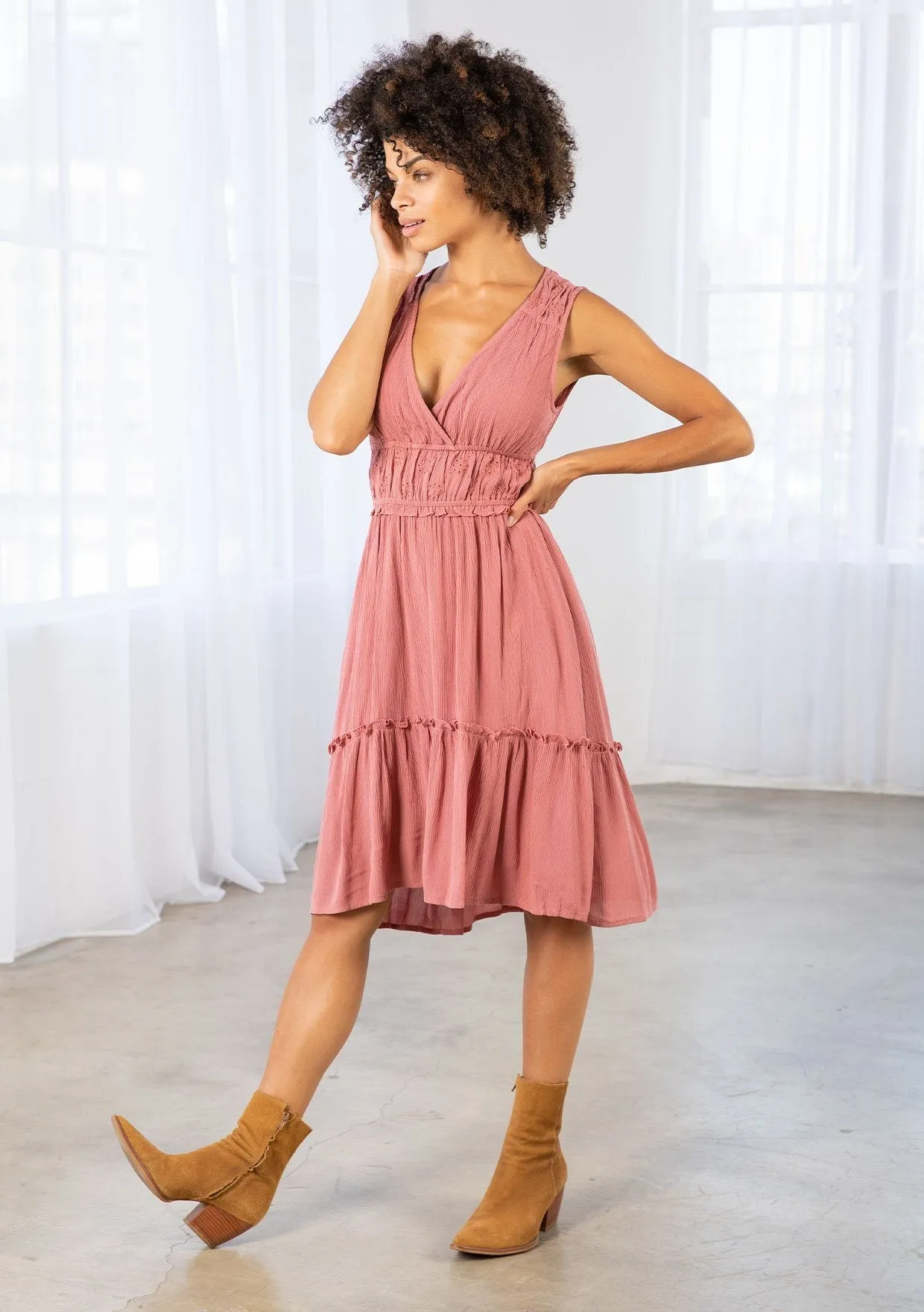 Falling For You Mini Dress