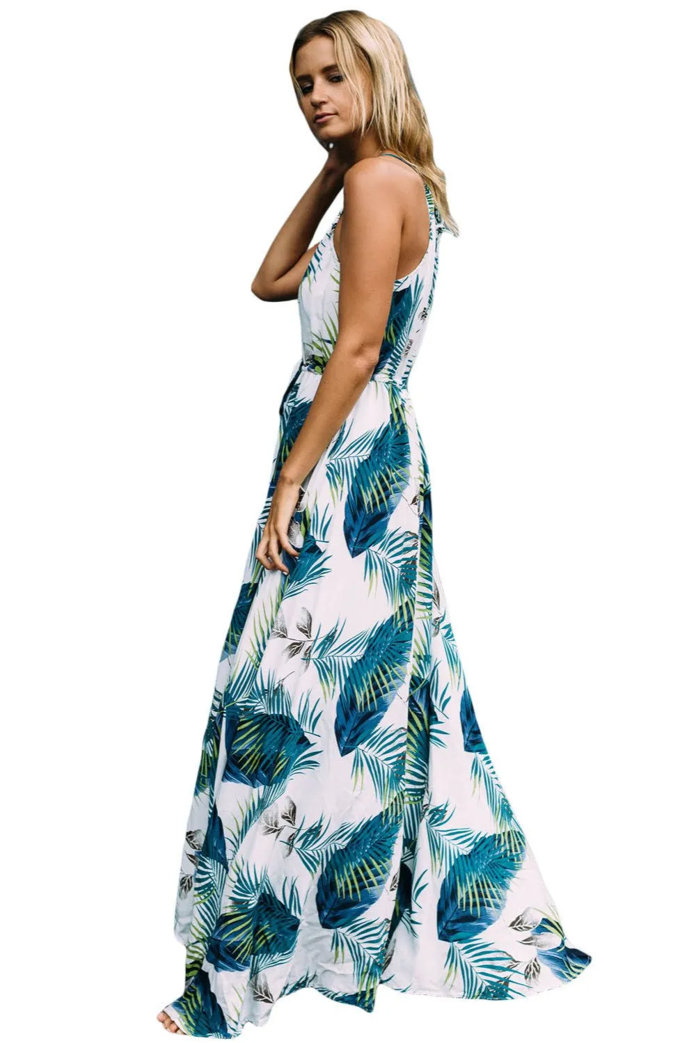 Fashion Sleeveless Bohemian Long Dress
